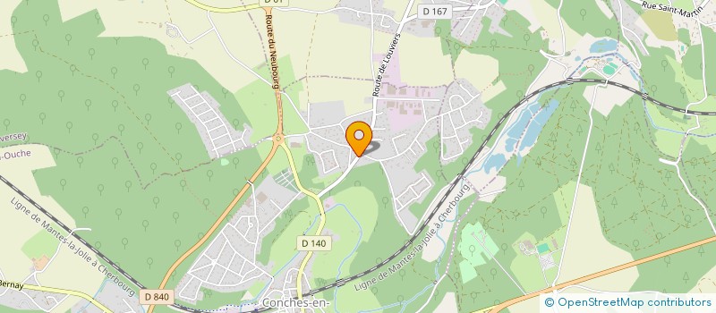 localisation de l'entreprise GACEC GROUPEMENT ADMINISTRATIF ET COMMERCIAL POUR L'EMBALLAGE ET LA CAISSERIE à CONCHES-EN-OUCHE