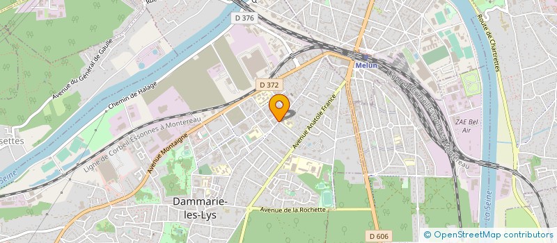 localisation de l'entreprise GACEM OMAR-ZAIMI MOHAMED à DAMMARIE-LES-LYS
