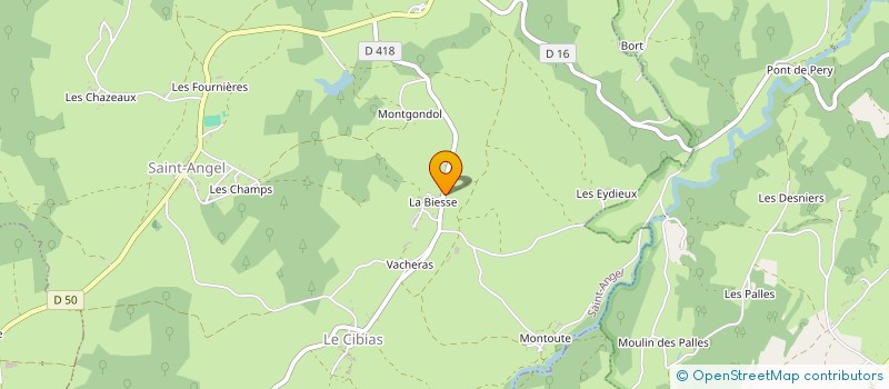 localisation de l'entreprise GACF  SAINT-ANGEL