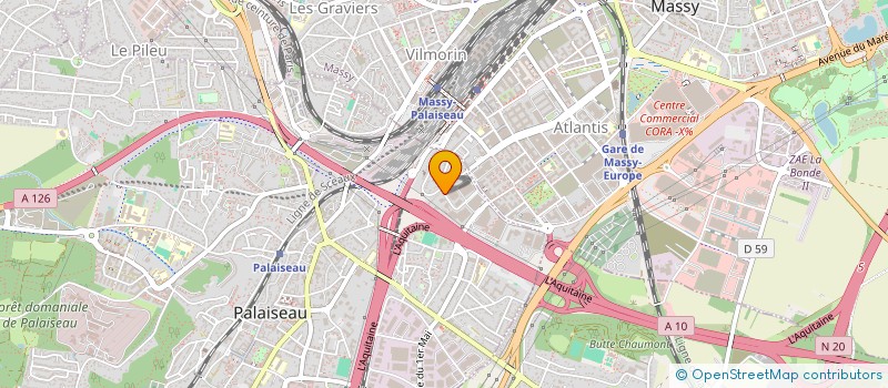 localisation de l'entreprise GACHE à PALAISEAU