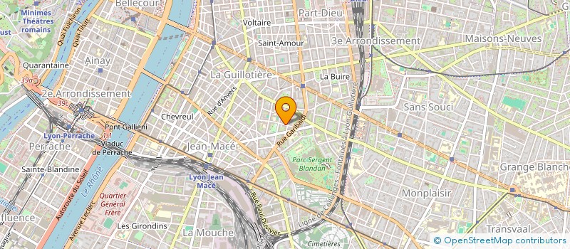 localisation de l'entreprise GACHET BLOUIN INDIVISION  LYON