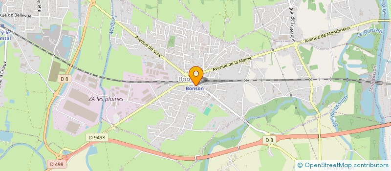 localisation de l'entreprise GACHET CONVOYAGE MONTBRISONAIS  VEAUCHETTE