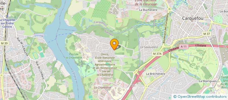 localisation de l'entreprise GACHET IMMO à NANTES