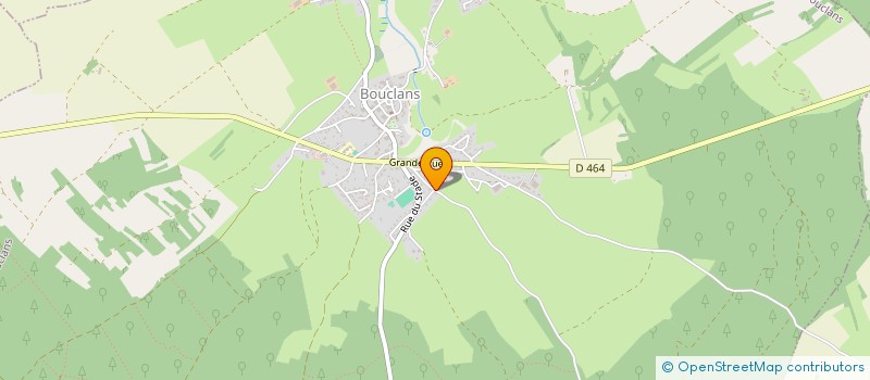 localisation de l'entreprise GACHOD CHARPENTE OSSATURE  BOUCLANS