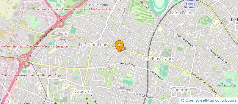 localisation de l'entreprise GACHUCHA DES CHAUMES  BORDEAUX