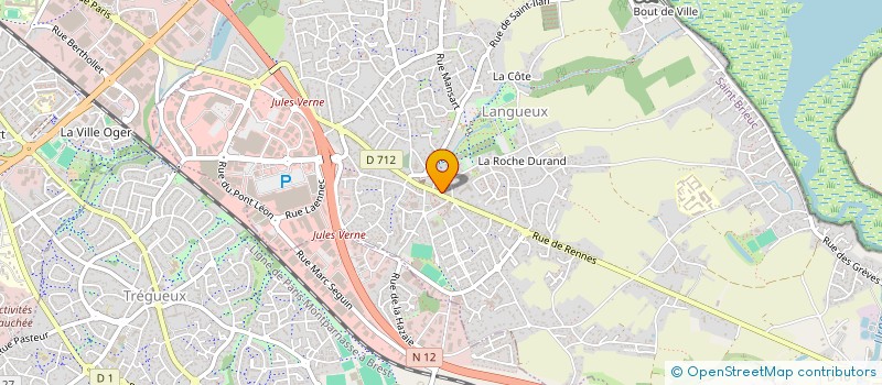 localisation de l'entreprise GACI BE à LANGUEUX