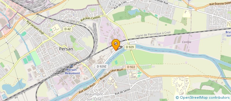 localisation de l'entreprise GACIO RENOVATION à PERSAN