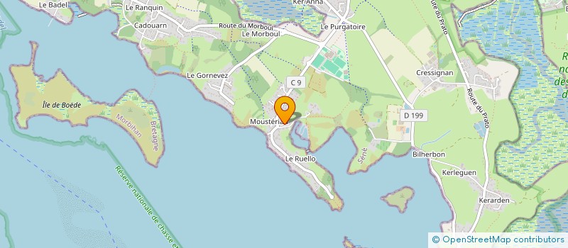 localisation de l'entreprise GACR  SENE