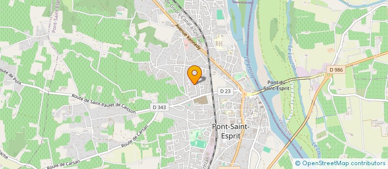 localisation de l'entreprise GACS-M  TOULOUSE