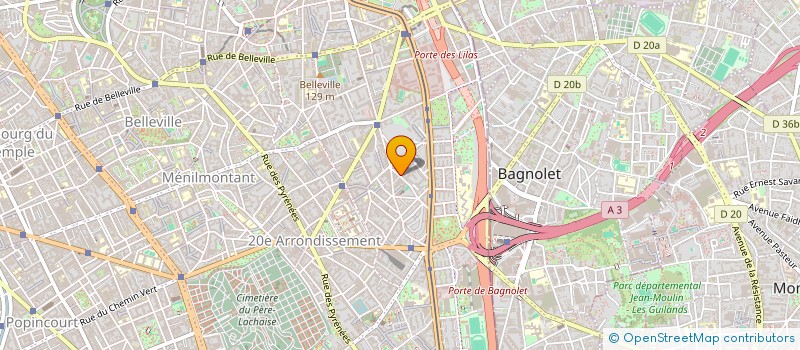 localisation de l'entreprise GAD  PARIS