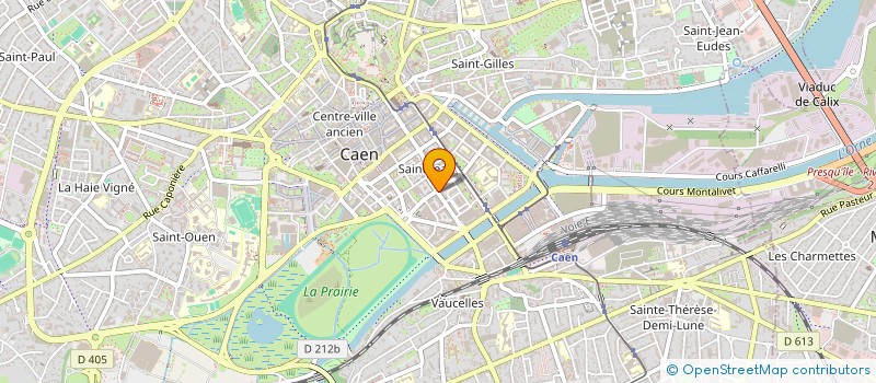 localisation de l'entreprise GAD à CAEN