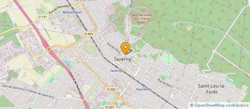 localisation de l'entreprise GAD  TAVERNY