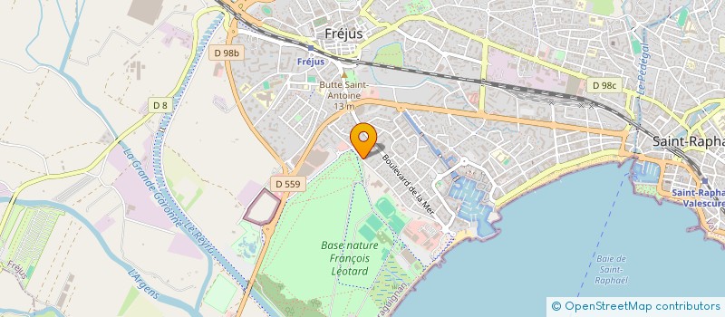 localisation de l'entreprise GAD à FREJUS