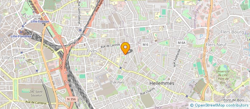 localisation de l'entreprise GAD à LILLE