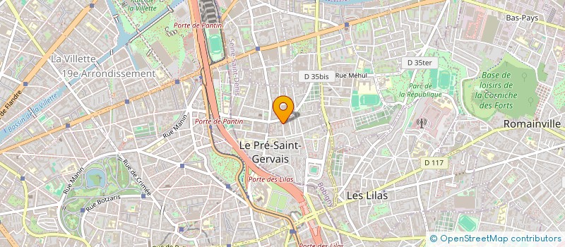 localisation de l'entreprise GAD BAT à LE PRE-SAINT-GERVAIS