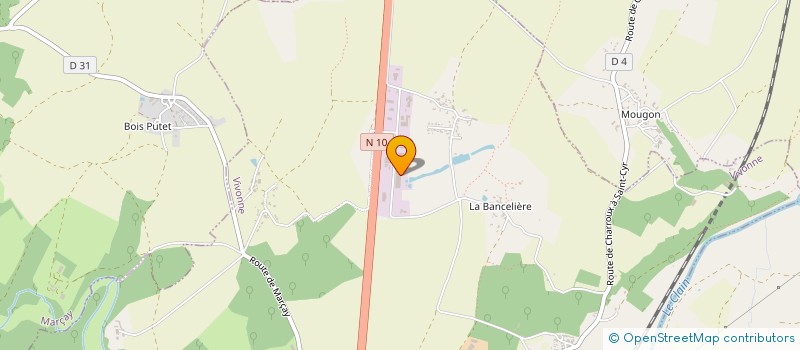 localisation de l'entreprise GAD DEVELOPPEMENT  GAVAUDUN