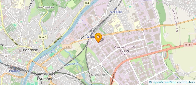 localisation de l'entreprise GADA à SAINT-OUEN-L'AUMONE