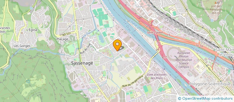 localisation de l'entreprise GADAC à NOYAREY