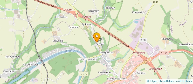 localisation de l'entreprise GADAL-JACQ  PORT-LAUNAY