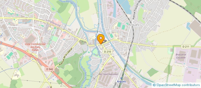 localisation de l'entreprise GADC  ARQUES