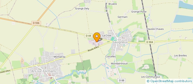 localisation de l'entreprise GADD  SAVIGNEUX