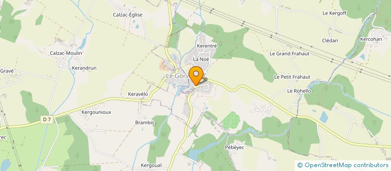 localisation de l'entreprise GADEBOIS INVEST  SULNIAC