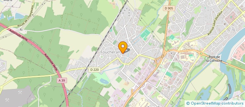 localisation de l'entreprise GADEC  FOUCHERANS