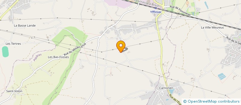 localisation de l'entreprise GADEL  YFFINIAC