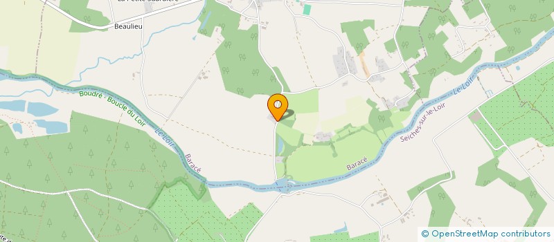 localisation de l'entreprise GADET-GT  BARACE