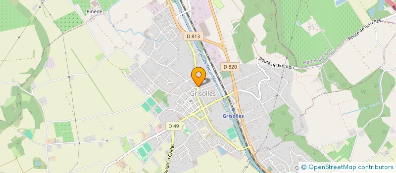 localisation de l'entreprise GADET LUCIEN ET FRANCIS à GRISOLLES