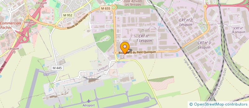 localisation de l'entreprise GADEWACO à FRETIN