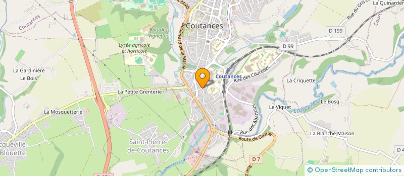 localisation de l'entreprise GADGETAULAB  COUTANCES