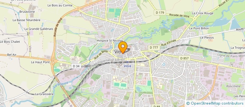 localisation de l'entreprise GADGI'S  VITRE