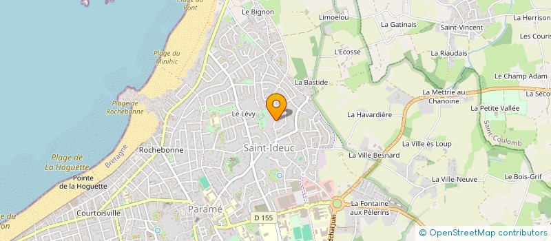 localisation de l'entreprise GADIEL  SAINT-MALO