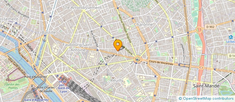 localisation de l'entreprise GADIST  PARIS