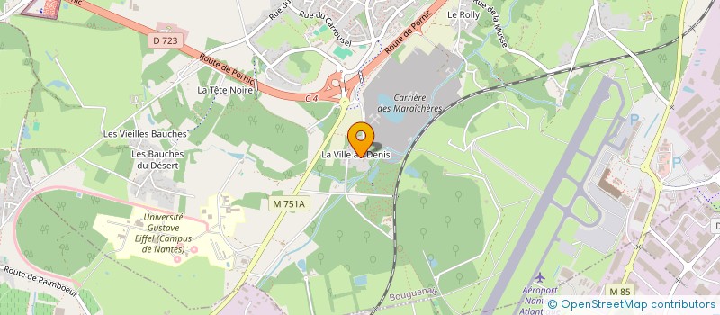 localisation de l'entreprise GADOIS IVANOFF RENFORT à BOUGUENAIS
