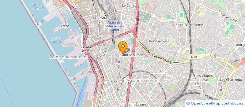 localisation de l'entreprise GADOL à MARSEILLE