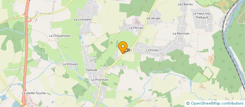 localisation de l'entreprise GADRAS JP CHAUCHET H à GUICHEN