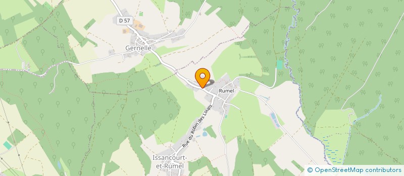 localisation de l'entreprise GADROY-MERCIER  ISSANCOURT-ET-RUMEL