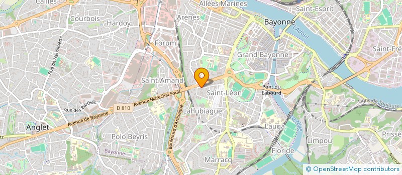 localisation de l'entreprise GADYAK à BAYONNE