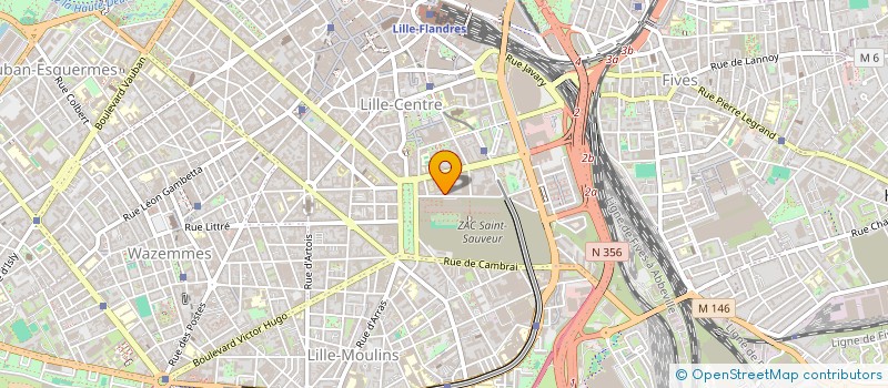 localisation de l'entreprise GADZ'HUMANITAIRE GSF-LES GADZ'ARTS SOLIDAIRES A L'INTERNATIONAL à LILLE