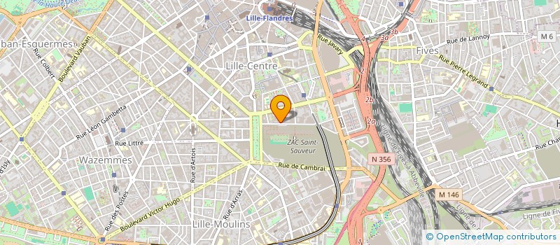 localisation de l'entreprise GADZ'SPACE à LILLE