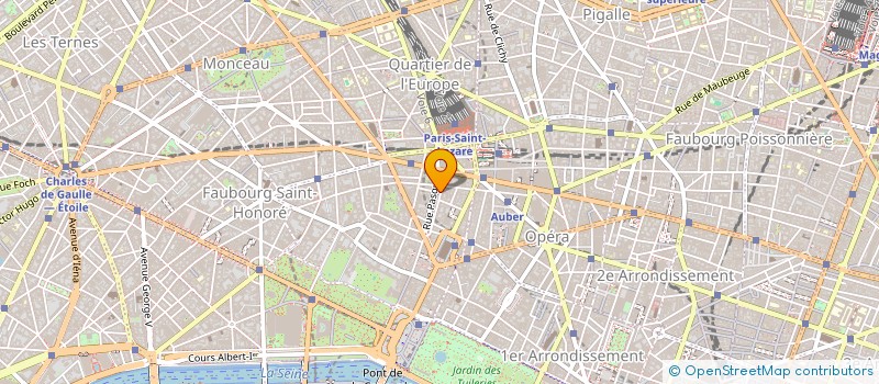 localisation de l'entreprise GAE FINANCE  PARIS