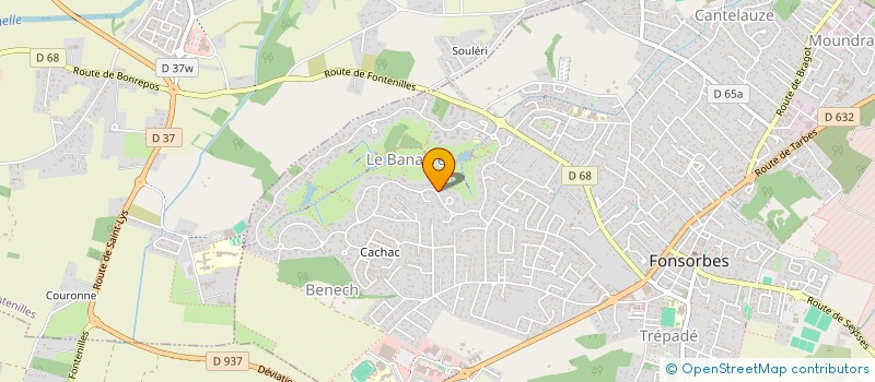 localisation de l'entreprise GAE31 à FONSORBES
