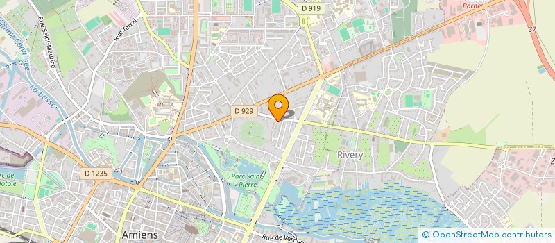 localisation de l'entreprise GAEA SECURITE NORD à AMIENS
