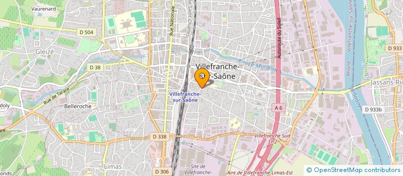 localisation de l'entreprise GAEA SOLUTIONS à VILLEFRANCHE-SUR-SAONE