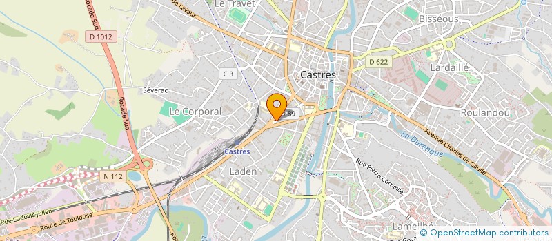 localisation de l'entreprise GAEBELE  CASTRES