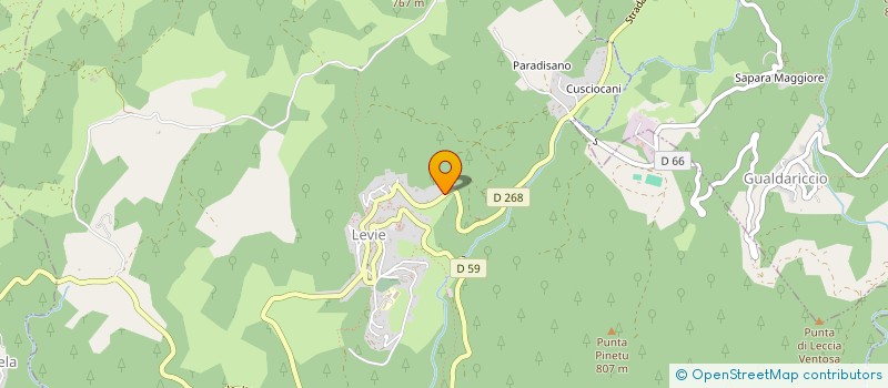 localisation de l'entreprise GAEC A SCHENA à LEVIE