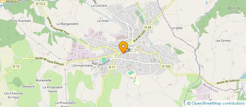 localisation de l'entreprise GAEC ABONDANCE à VIRIGNEUX