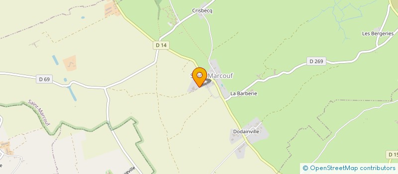 localisation de l'entreprise GAEC ADAM LS à SAINT-MARCOUF